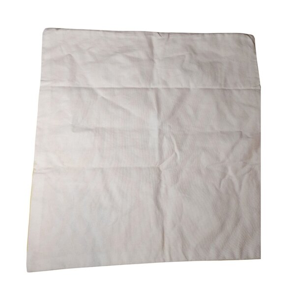 Zeroomade Embroidered Geometric Pillow Cover Yellow Boho Cotton NEW - Picture 3 of 5